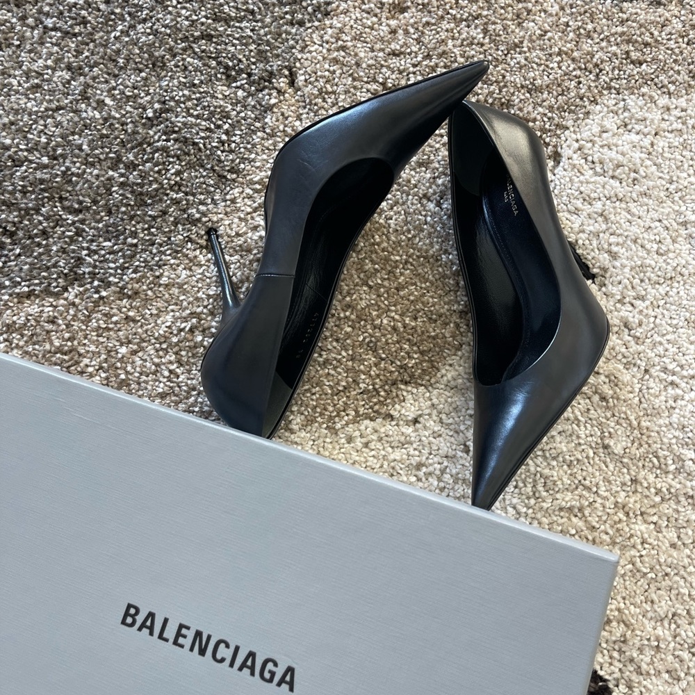 Balenciaga knife pumps 110mm heels